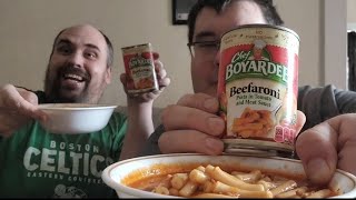 Chef Boyardee Beefaroni Review [upl. by Mathew]