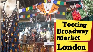 Tooting Broadway Market  South London UK 🇬🇧 [upl. by Calica]