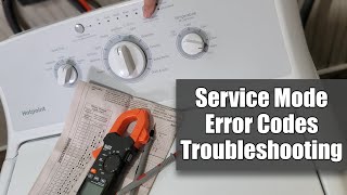 Hotpoint Washer Troubleshooting Error Codes and Diagnostics [upl. by Fast]