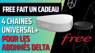 Free offre aux abonnés Freebox Delta un cadeau qui nétait réservé quaux abonnés Freebox Ultra [upl. by Aelak433]