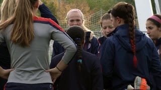 U20 WNT Train in Spain Ahead of World Cup Qualifying [upl. by Kcirddot579]