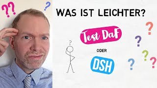 TestDaF oder DSH Was ist leichter  Das ULTIMATIVE Video [upl. by Bobinette]