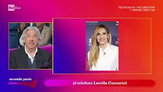 Il legame professionale tra Marco Columbro e Lorella Cuccarini  Citofonare Rai2 03112024 [upl. by Efeek]