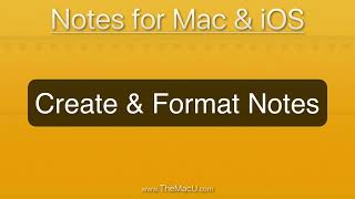 How to Create amp Format Notes on iPhone or iPad Notes App Tutorial [upl. by Eelinnej]