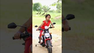 Mansi ko mila bike 🏍 maa or beti ka pyar shorts viralvideo bike maa [upl. by Ettenan412]