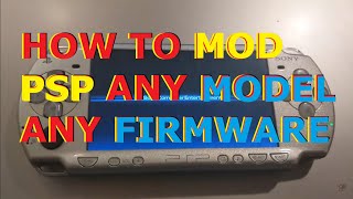 How to Mod PSP CFW ALL MODELS [upl. by Vevine]