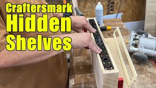 How to Install a Craftersmark Floating Hidden Shelf  Easy DIY Guide [upl. by Bigler]