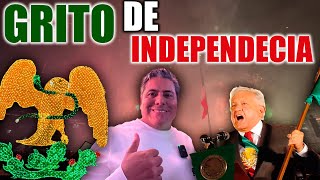 MEXICO GRITO de INDEPENDENCIA  Así se vivió el Último Grito de independencia de AMLO [upl. by Greggory964]