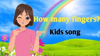 How Many Fingers  Kids Song  ActionSongs for Children CoComelon [upl. by Procora489]