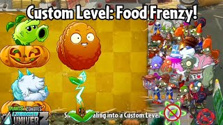 Food Chaos Fight in the Chilifest Festival  PVZ 2 AltverZ Custom Levels Food Frenzy Gameplay [upl. by Aidnyl563]