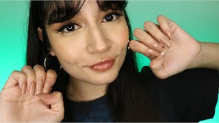 ASMR Layered Sounds  Nail Tapping Repeating Relax amp Long Nails [upl. by Lyrret]