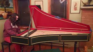 Nate Sassoon harpsichord improvisation 2 [upl. by Saffier411]