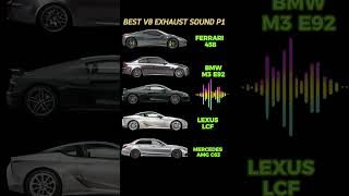 Best V8 Exhaust Sound P1 v8sound v8 carsounds cars [upl. by Nnaitsirk]