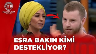 MasterChefin Son Şampiyonu Esra Bakın Kimi Destekliyor [upl. by Gibe805]