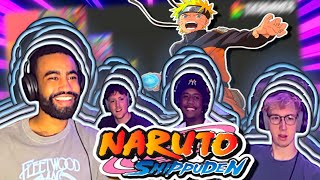 First Time Reacting to All NARUTO SHIPPUDEN OPENINGS 🔥 [upl. by Keheley254]