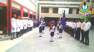 Scout and guide Colour Party Welcome of Panel Inspection Team at sunni inter college lucknow [upl. by Curnin]