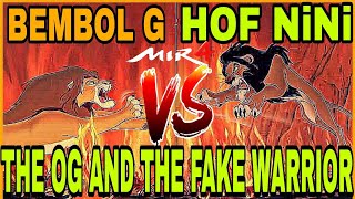 Bembol G The Lion vs HOF NiNi The Chihuahua  mir4 [upl. by Salim162]