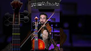 🎻 Carmen  Habanera  G Bizet Tutorial Part 2 with Sheet Music and Violin Tabs 🤘 [upl. by Aiela]