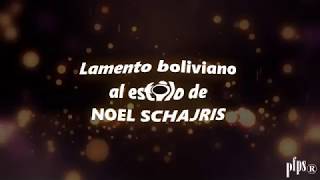 Lamento Boliviano version de Noel schajris  Karaoke [upl. by Enialehs]