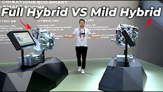 Full Hybrid vs Mild Hybrid Explained and Compared exemple on Dacia Duster 2024 [upl. by Seligman]