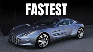 WORLDS FASTEST Cars Ranked From 1 to 25 [upl. by Sissy]