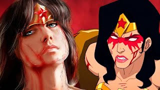 9 UltraViolent Wonder Woman Animated Moments Where She Unleashed Her Berserker Rage [upl. by Econah]