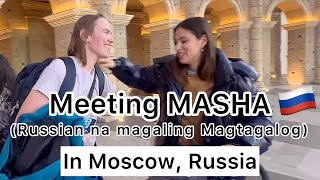 2 Russian GIRL na Magaling Mag TAGALOG NAGMEET SA MOSCOW [upl. by Yhprum162]