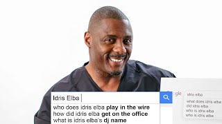 Idris Elba Answers The Webs Most Searched Questions  WIRED [upl. by Lane]