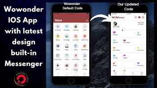 Wowonder iOS App With Latest Design How to install wowonder How to update wowonder [upl. by Wooldridge]