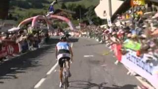 Alberto Contador Verbier Tour 2009 2ª parte [upl. by Yojal]