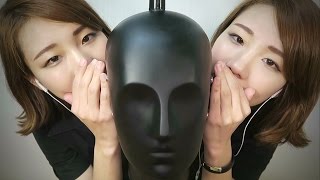 한국어 ASMR Inaudible eartoear whispering 못알아듣는 소리로 속닥속닥 [upl. by Gemperle]