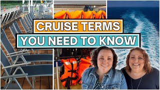 Cruise Lingo Explained A FirstTimers Guide 🚢 🌊 [upl. by Agueda]