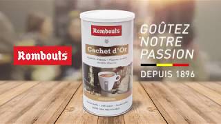 Rombouts Cachet dOr Pour un arôme sublime un bonheur total [upl. by Hultin]