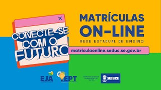 Tutorial da Matrícula Online  Inscrição na lista de espera [upl. by Ttenrag]