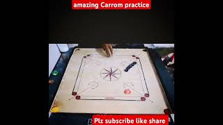 amazing Carrom practice shortsvideo carrom mycarrom1978 [upl. by Gilliette227]