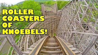 Roller Coasters of Knoebels Amusement Resort All of them [upl. by Ancilin816]