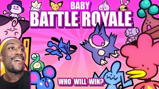 Cute But Strong  Baby Pokemon Battle Royale And Explanation Reaction [upl. by Esela]