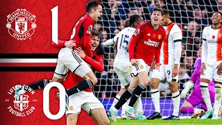 BackToBack Premier League Wins 👊  Man Utd 10 Luton Town  Highlights [upl. by Yrailih]