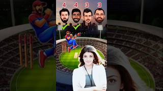 Kaun achcha bowler hai 🩷 vrat vs Rohit Sharma vs Ronaldo stat shorts viral cricket [upl. by Mitchel315]