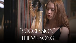 Succession Theme Song on Harp [upl. by Amaso]