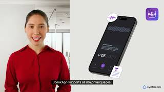 SpeakApp AI Speech To Text Transcription [upl. by Veronike]