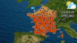 prévision météo France du Dimanche 11 au Samedi 17 Août 2024 [upl. by Gaulin]