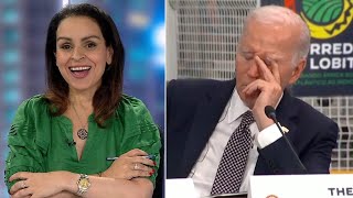 Lefties losing it Rita Panahi mocks Sleepy Joe’s latest gaffes [upl. by Annawat]