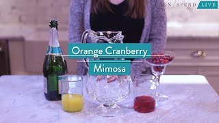 Orange Cranberry Mimosas Recipe [upl. by Kavanaugh]