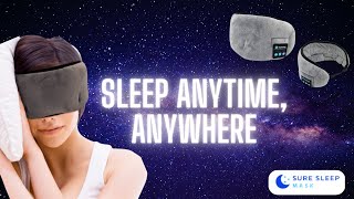 Sure Sleep Mask Review Does It Really Work Sleep Better Wake Refreshed [upl. by Ocsic760]