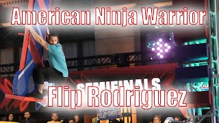 American Ninja Warrior Semi Final Run 2022  Flip Rodriguez [upl. by Kunkle]