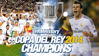 FULL MATCH  Barcelona 12 Real Madrid Copa del Rey final 201314 [upl. by Peednama]