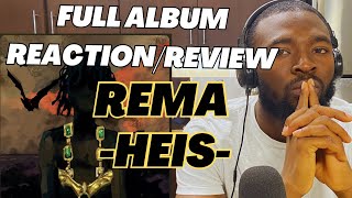 REMA HEIS FULL ALBUM REVIEW [upl. by Ellak]