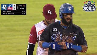 Resumen Tigres del Licey VS Gigantes del Cibao Round Robin 04012023 [upl. by Rehpotsirhk]