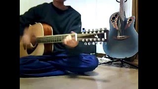 山本彩 365日の紙飛行機 弾き語り 12弦ギター YAMAHA FG720S12 [upl. by Edgard]